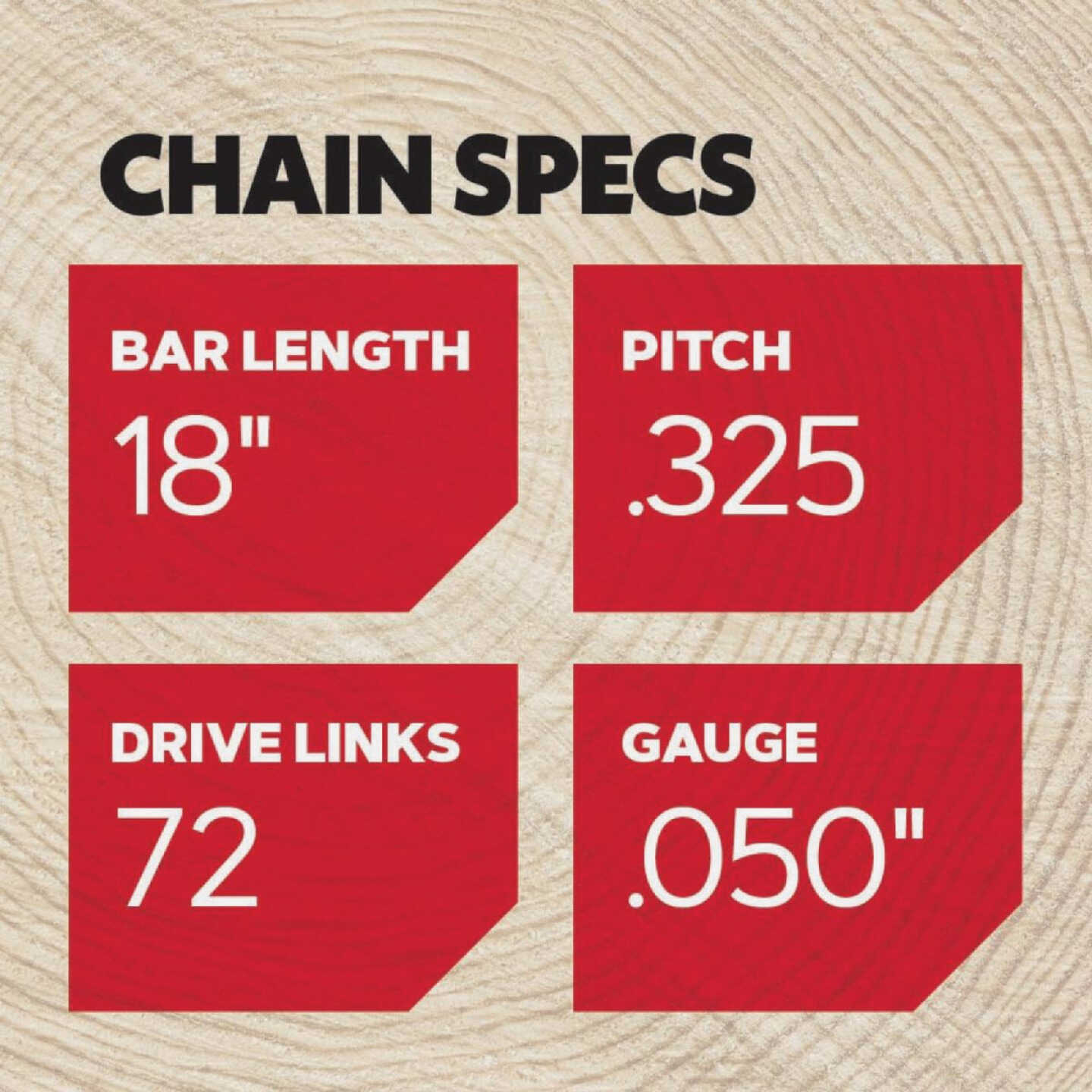 Oregon M72 SpeedCut Chainsaw Chain for 18-Inch Bar -72 Drive Links fits Husqvarna, Dolmar, Jonsered and more Image 5
