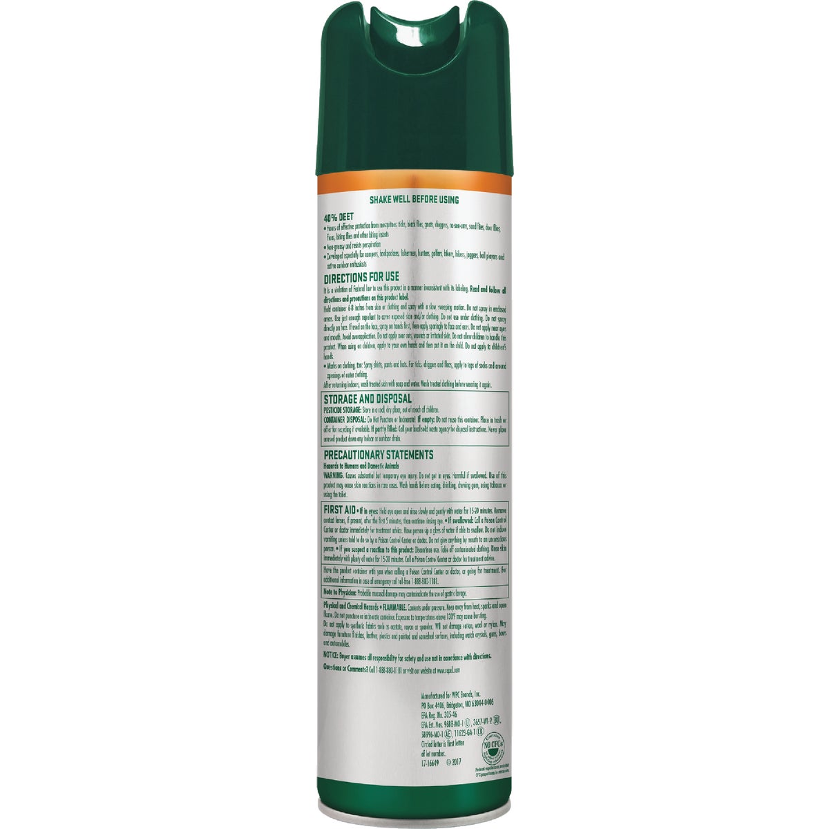Repel Sportsmen Max 6.5 Oz. Insect Repellent Aerosol Spray Image 2