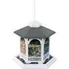 Cherry Valley White Plastic 10 Lb. Capacity Gazebo Bird Feeder Image 1