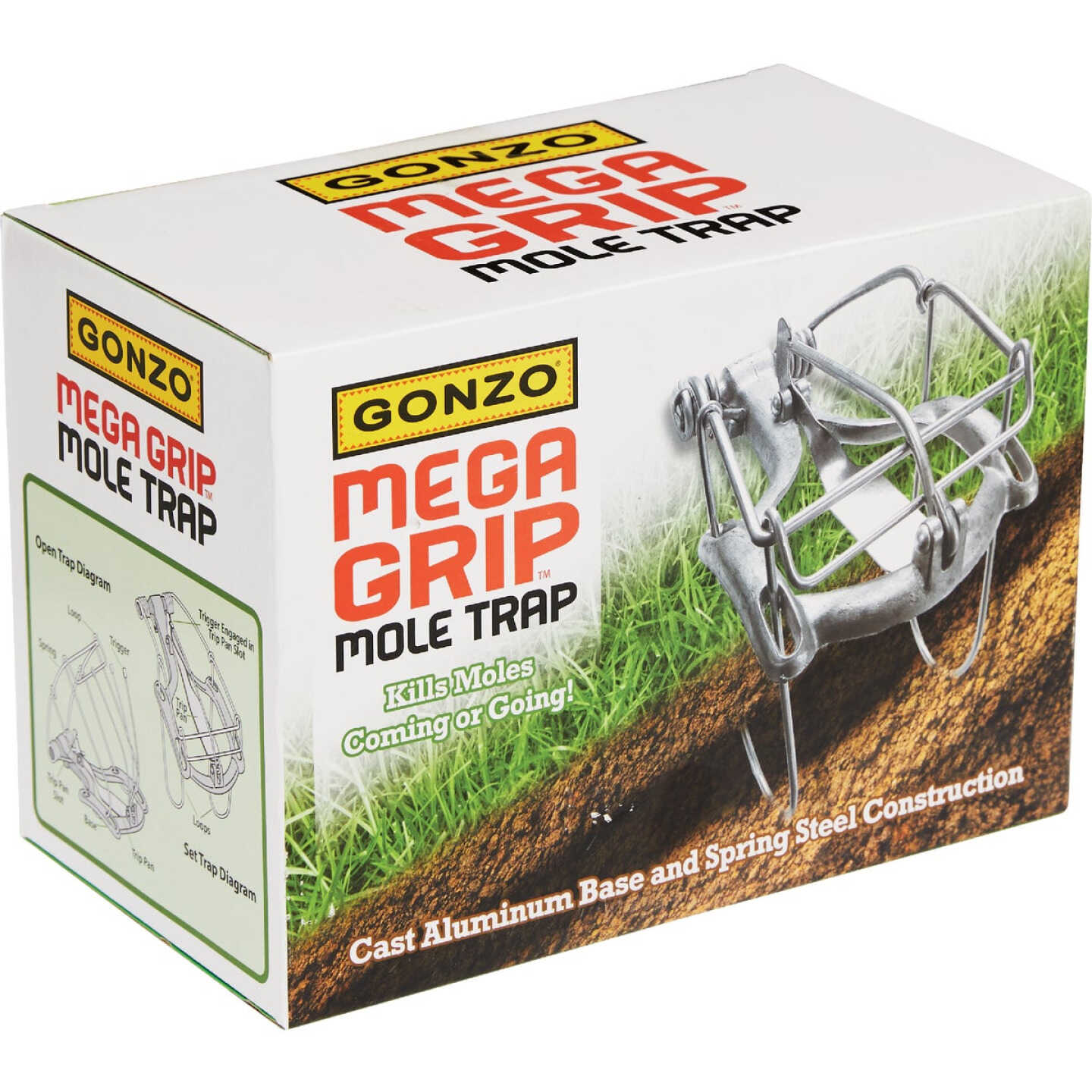 Gonzo Mega Grip Mole Trap Image 5
