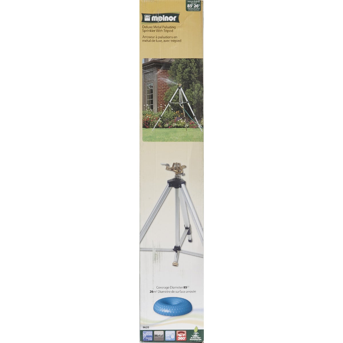Melnor 85 Ft. Dia. Metal Tripod Impulse Sprinkler Image 2