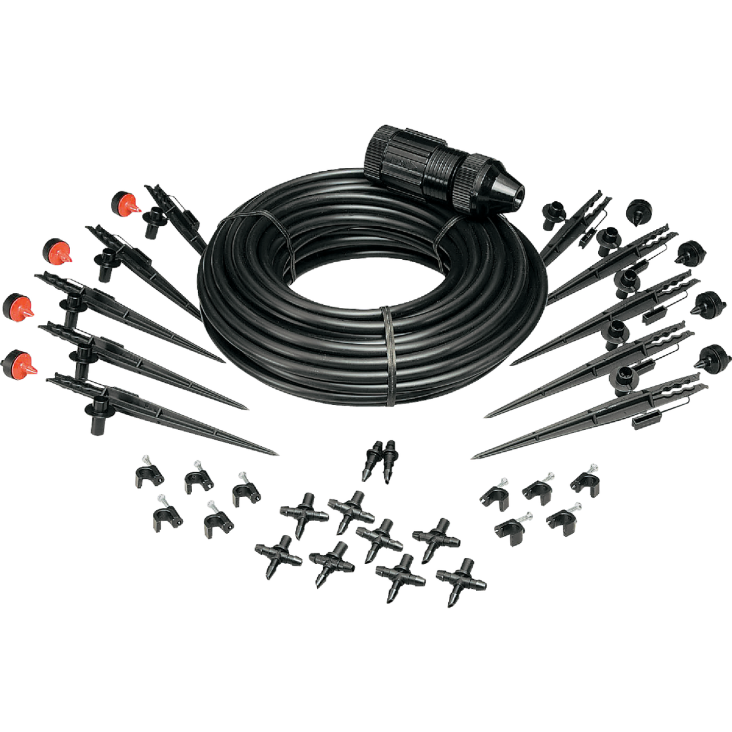 Rain Bird 10-Planter Patio Drip Irrigation Watering Kit Image 1