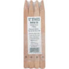 Madison Mill 12 In. Oak Wood Plant Stake (4-Pack) Image 2