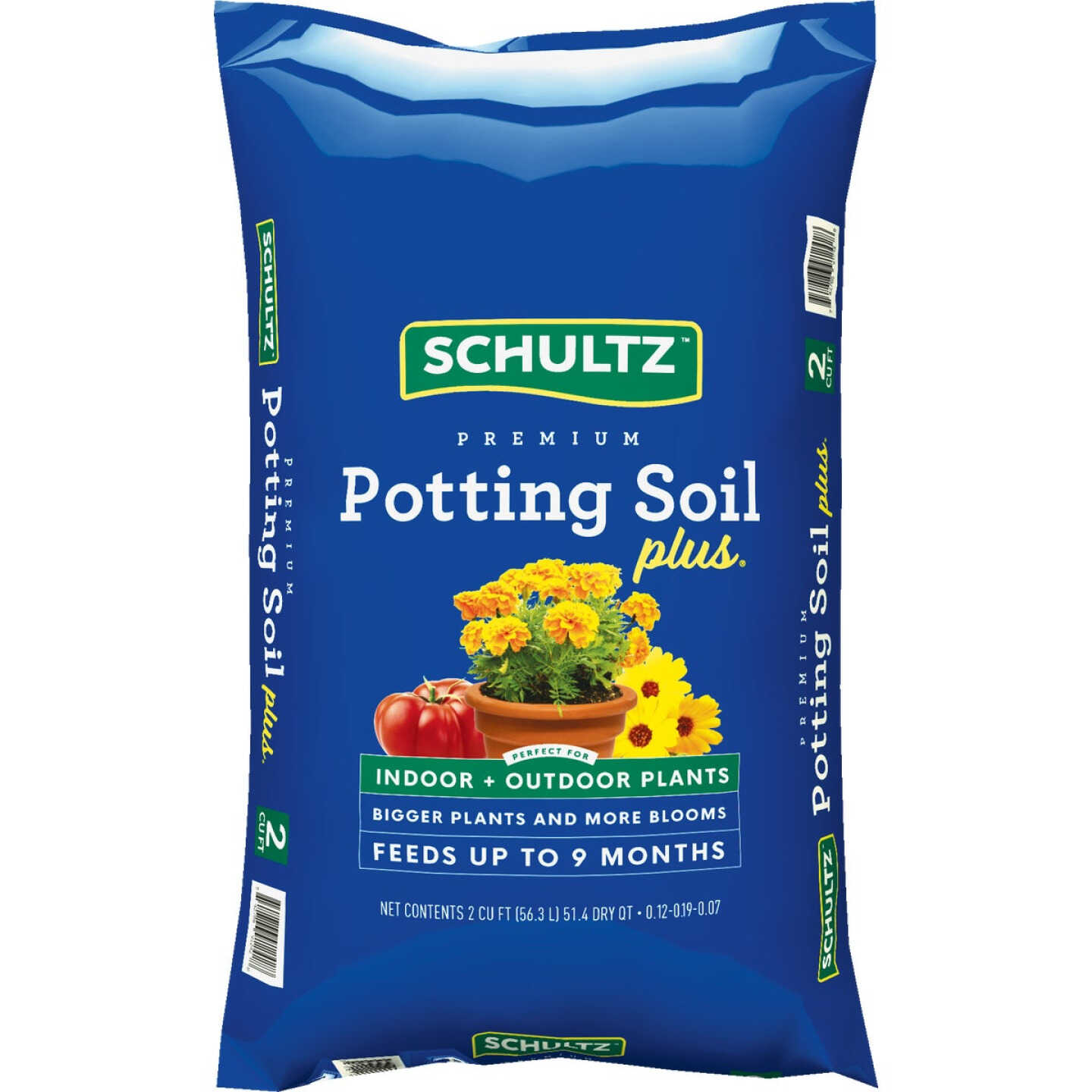 Schultz Premium 2 Cu. Ft. All Purpose Indoor & Outdoor Potting Soil Plus Image 1