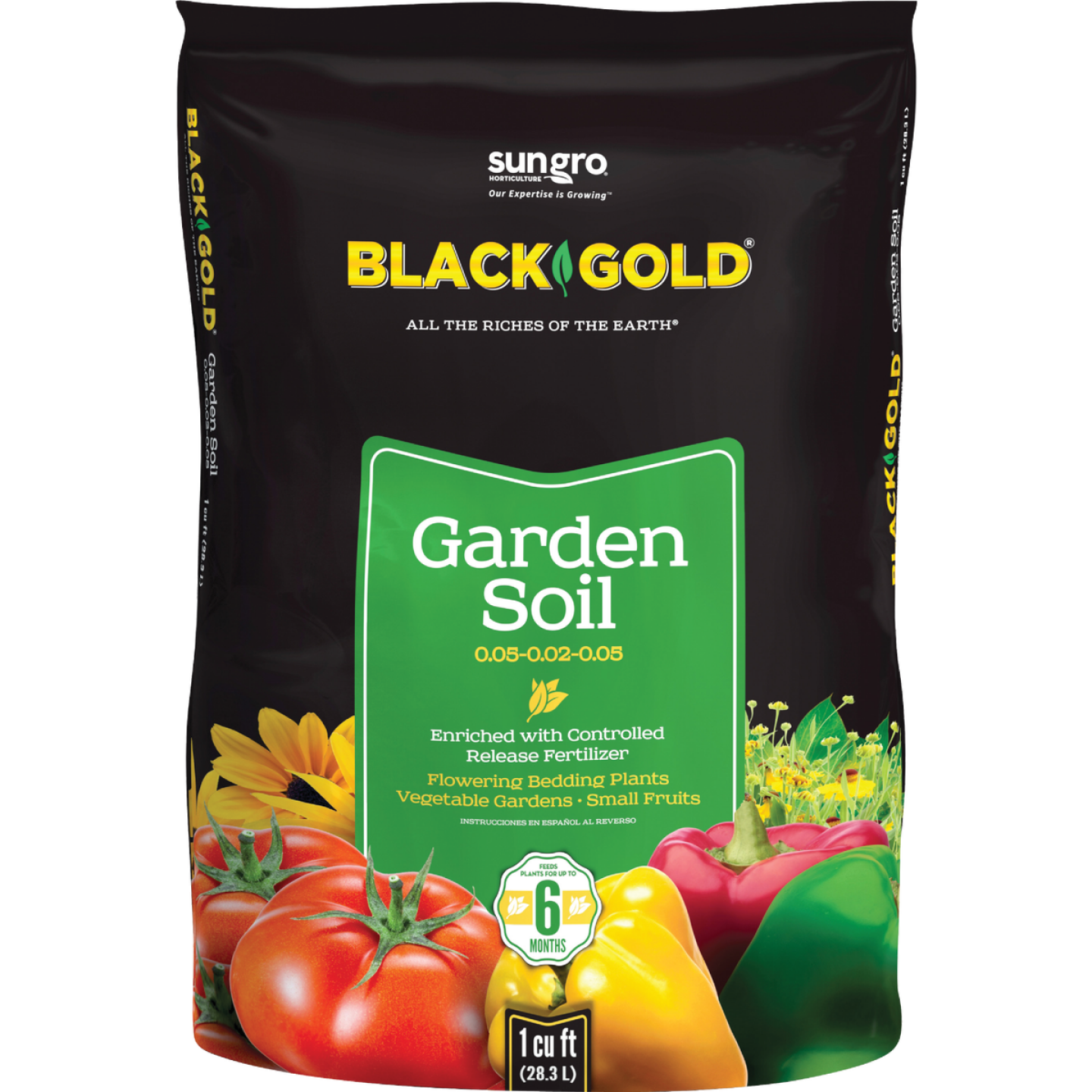 Black Gold 1 Cu. Ft. 30 Lb. All Purpose Garden Soil Image 1
