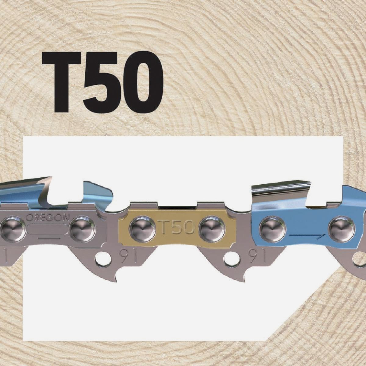 Oregon T50 VersaCut Saw Chain for 14 in. Bar - 50 Drive Links - fits Stihl, Remington, McCulloch, Craftsmand Homelite and more Image 4