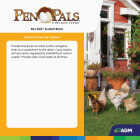 ADM Pen Pals 25 Lb. Poultry Scratch Block Chicken Feed Image 2