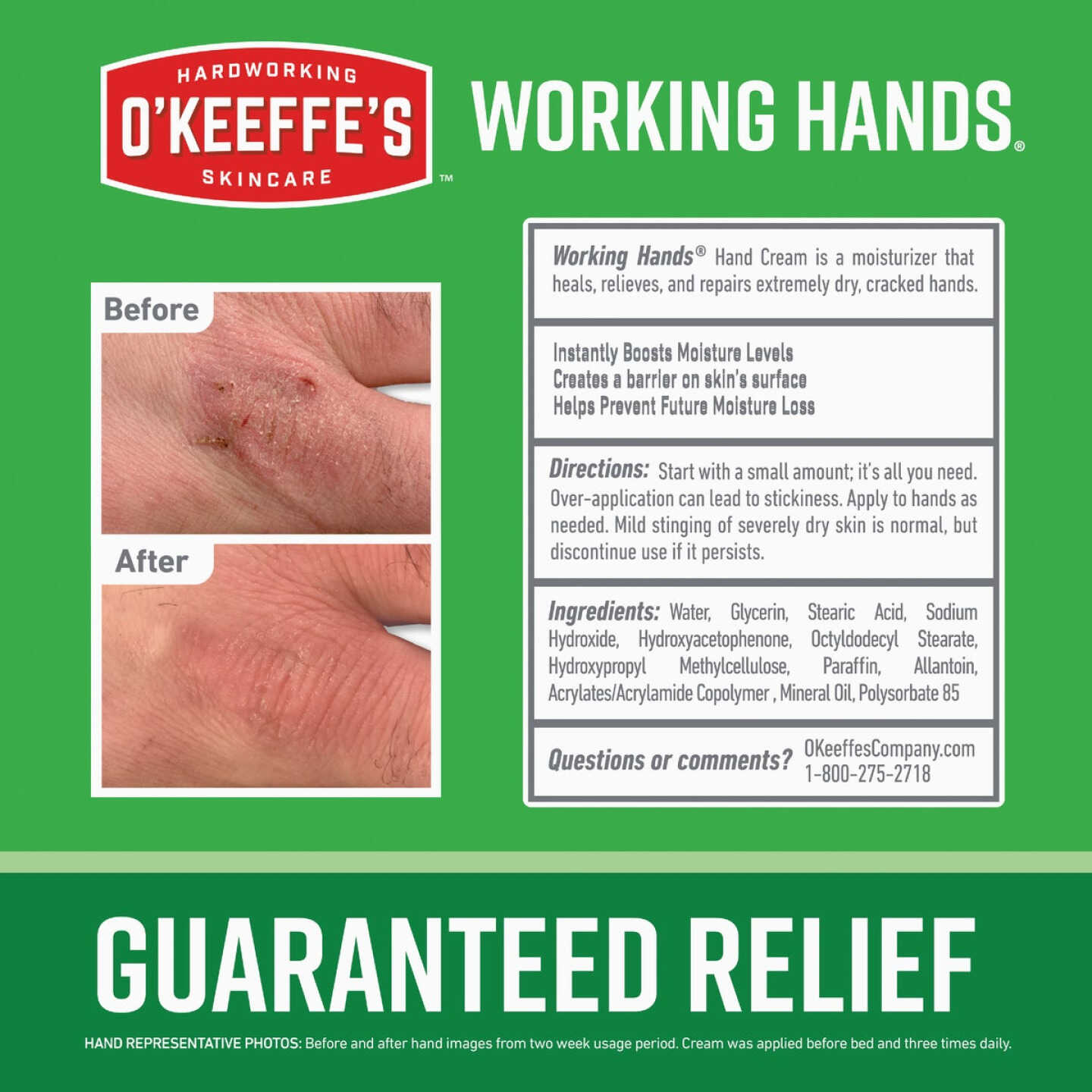 O'Keeffe's Working Hands 6.8 Oz. Jar Hand Cream Image 3