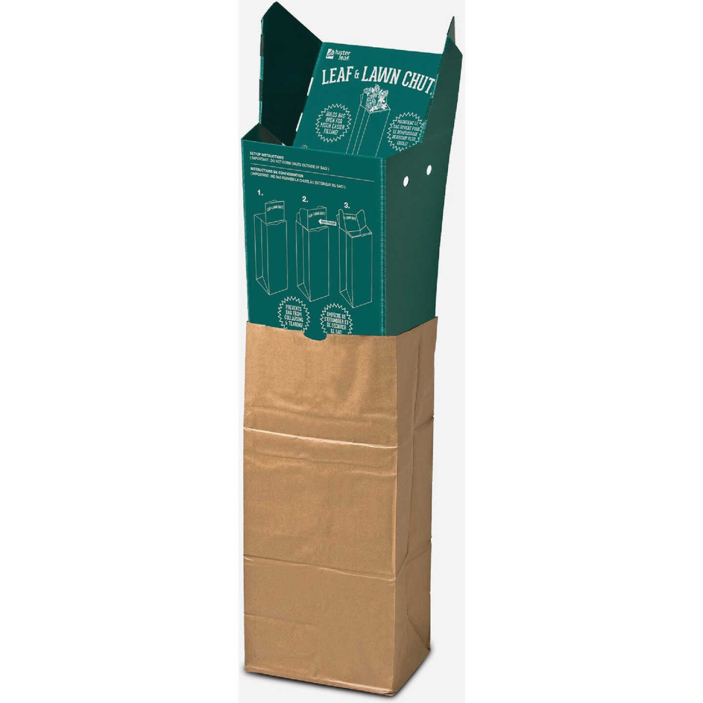 Luster Leaf 30 Gal. Corrugated Plastic Lawn & Yard Bag Holder Image 6