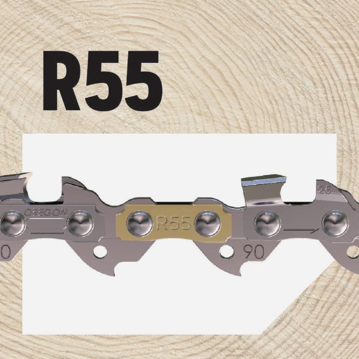 Oregon R55 AdvanceCut Chainsaw Chain for 16 In. Bar - 55 Drive Links - Fits Several Stihl Models Image 4