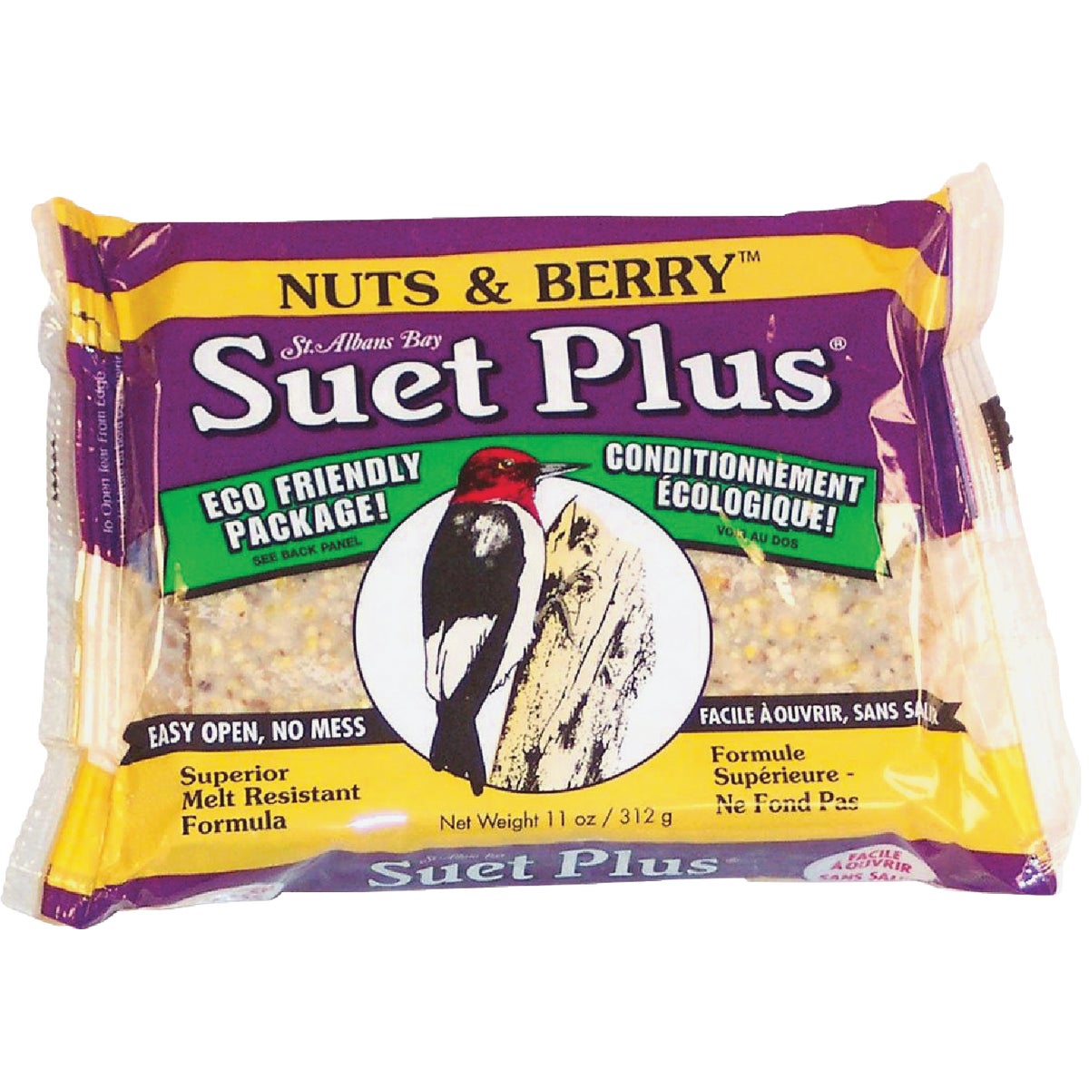 Suet Plus 11 Oz. Nuts & Berry Suet
