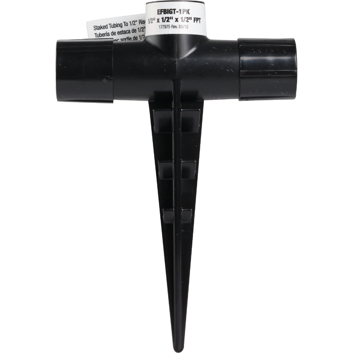 Rain Bird Easy Fit 1/2 In. Male Pipe Thread x 1/2 In. Female Pipe Thread Biggie Tee Image 2