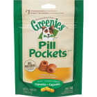 Greenies Capsule Pill Pockets Chicken Flavor Chewy Dog Treat (30-Pack) Image 1