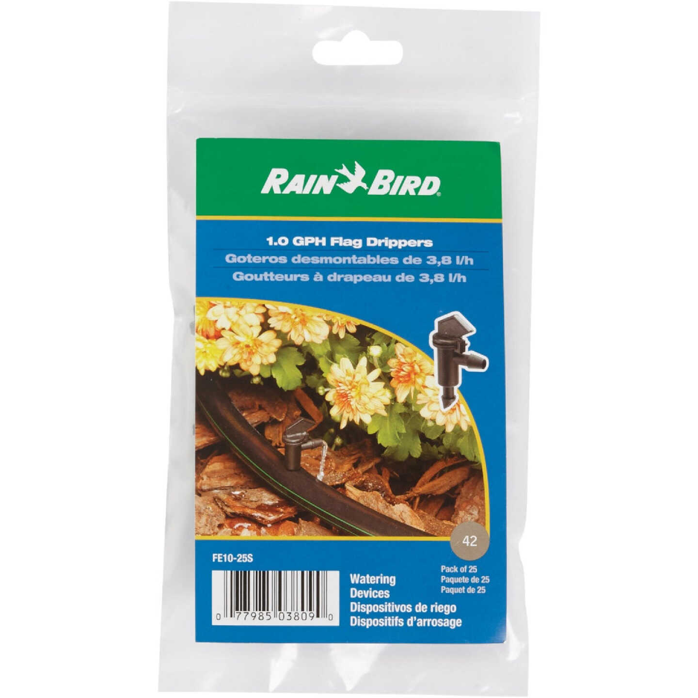 Rain Bird 1 GPH Flag Dripper Emitter (25-Pack) Image 1