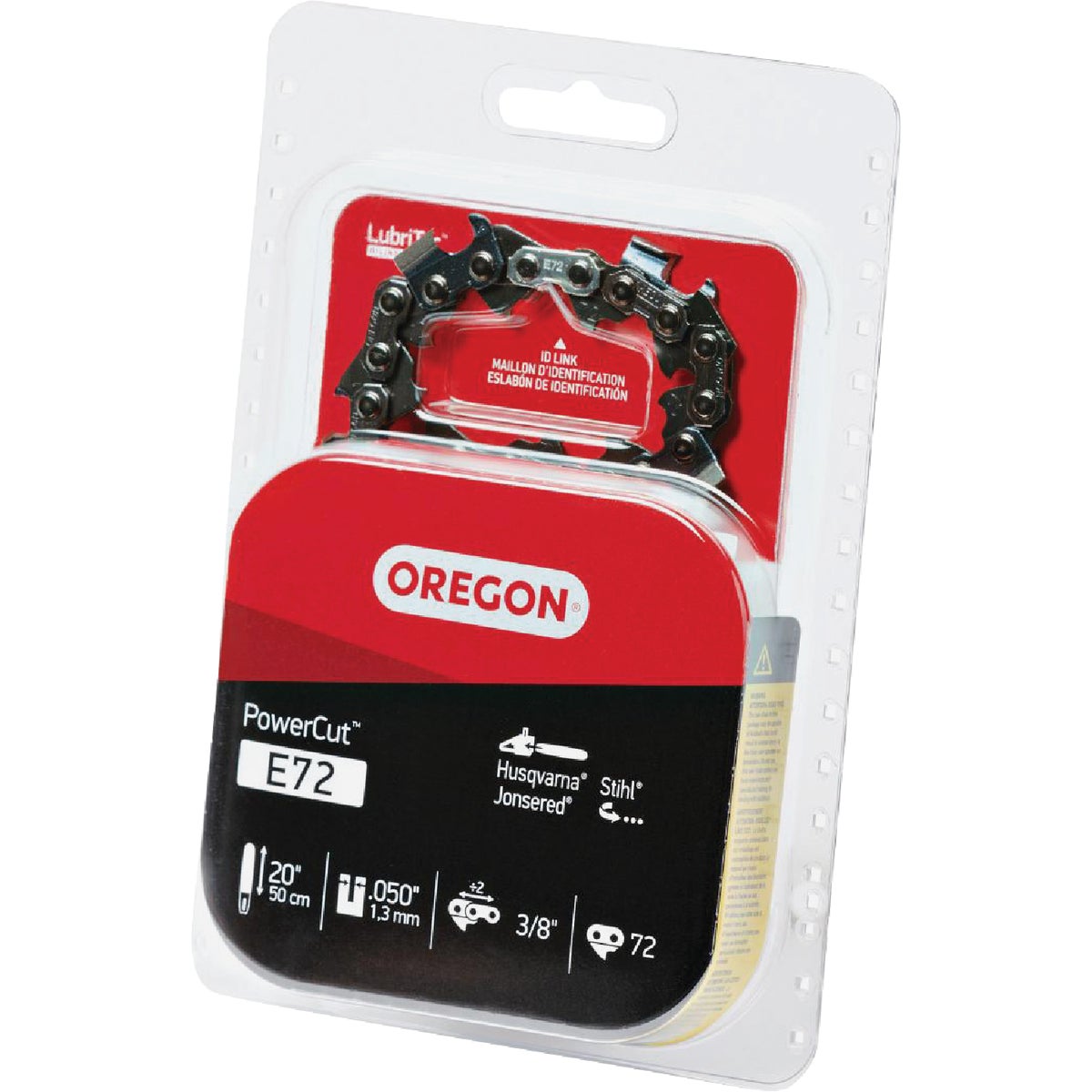Oregon E72 PowerCut Saw Chain for 20in. Bar - 72 Drive Links - fits Echo, Husqvarna, Stihl, Makita, Craftsman and more Image 7