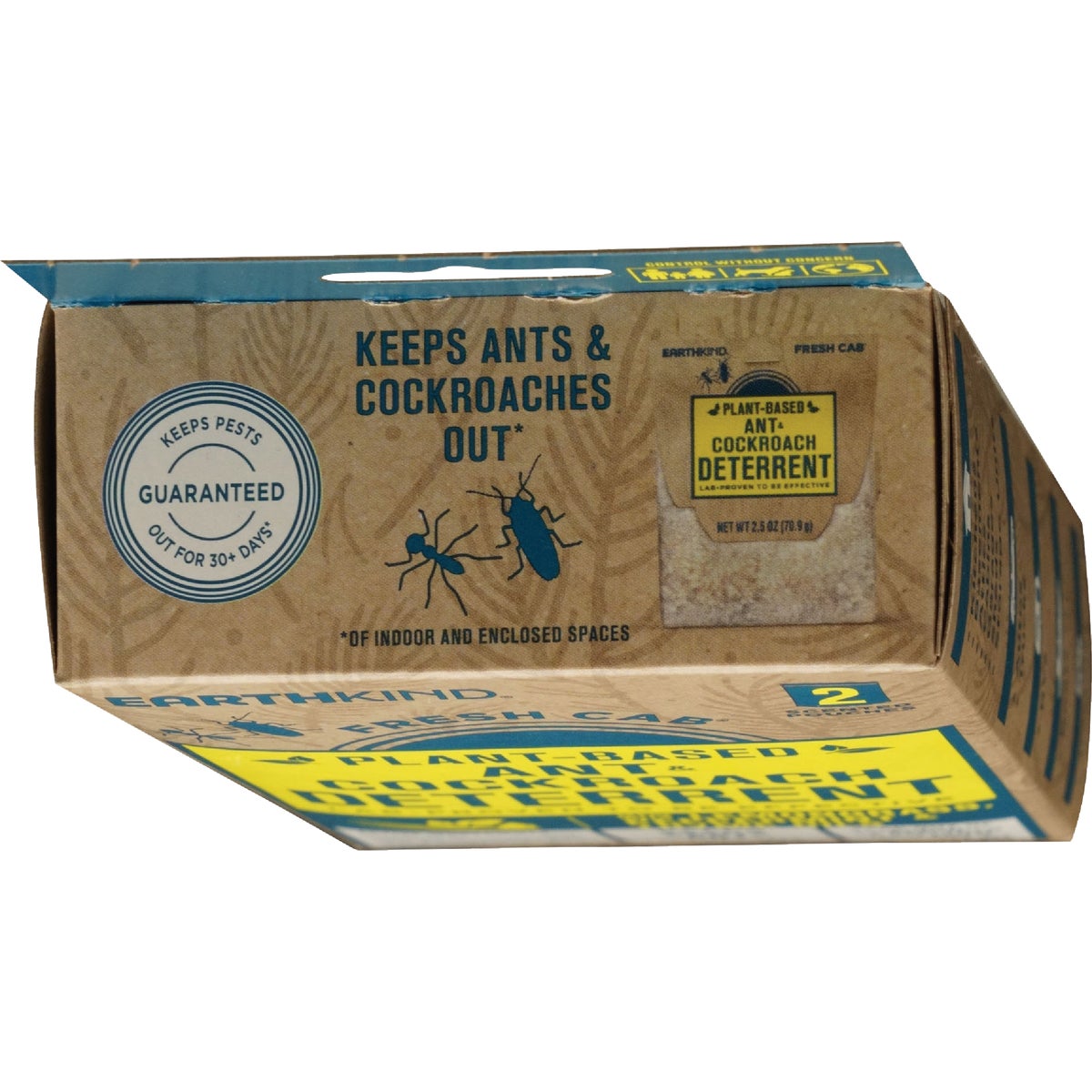 EarthKind Fresh Cab 30 to 60-Day Natural Ant & Roach Repellent Refill Pouch (2-Pack) Image 5