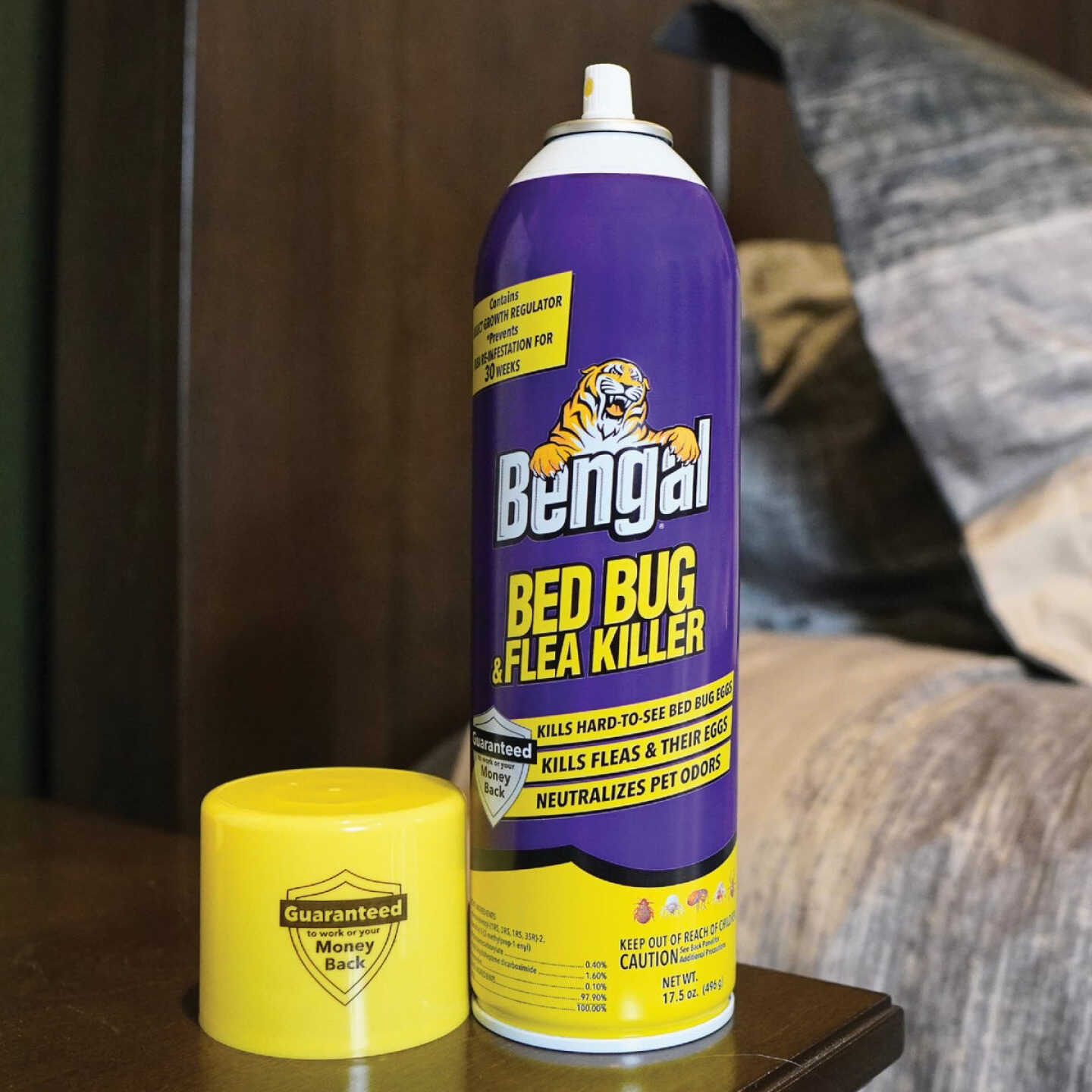 Bengal 17.5 Oz. Aerosol Spray Flea & Bedbug Killer Image 3