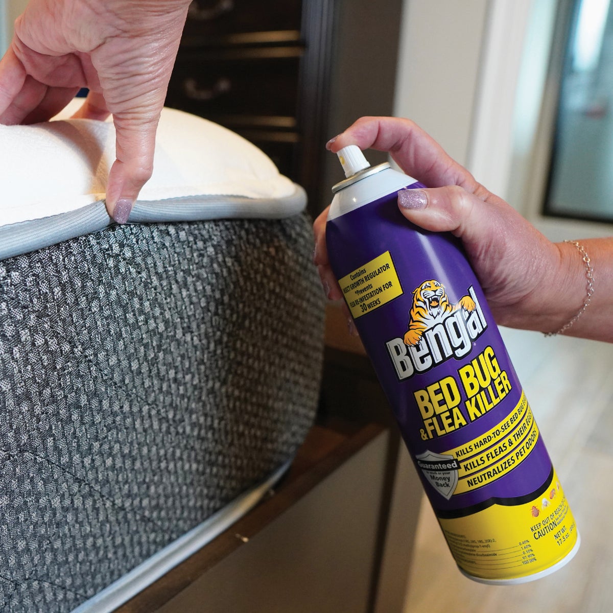 Bengal 17.5 Oz. Aerosol Spray Flea & Bedbug Killer Image 4