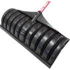 Bully Tools 27 In. Poly Snow Pusher with 46.5 In. Fiberglass Handle Image 5