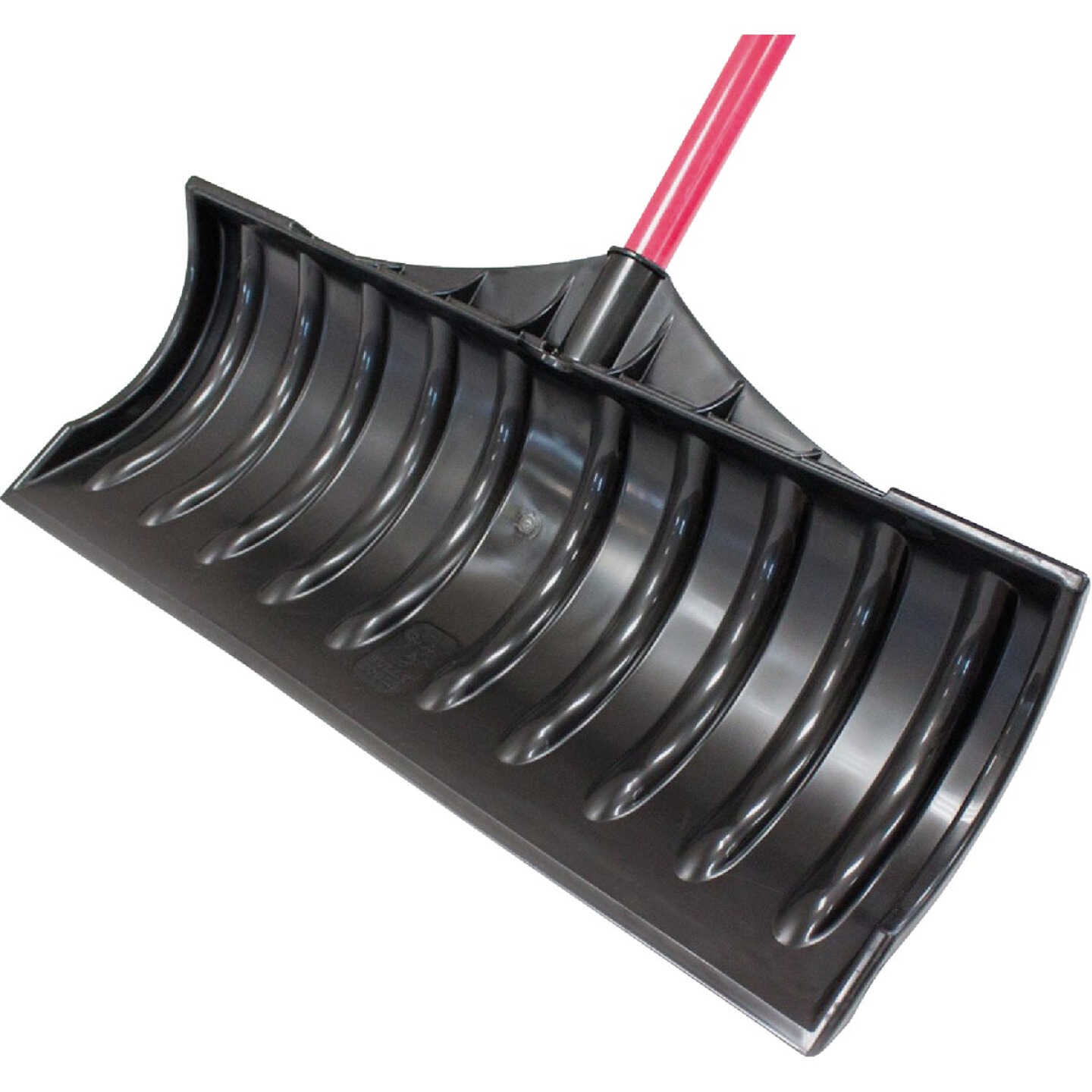 Bully Tools 27 In. Poly Snow Pusher with 46.5 In. Fiberglass Handle Image 4