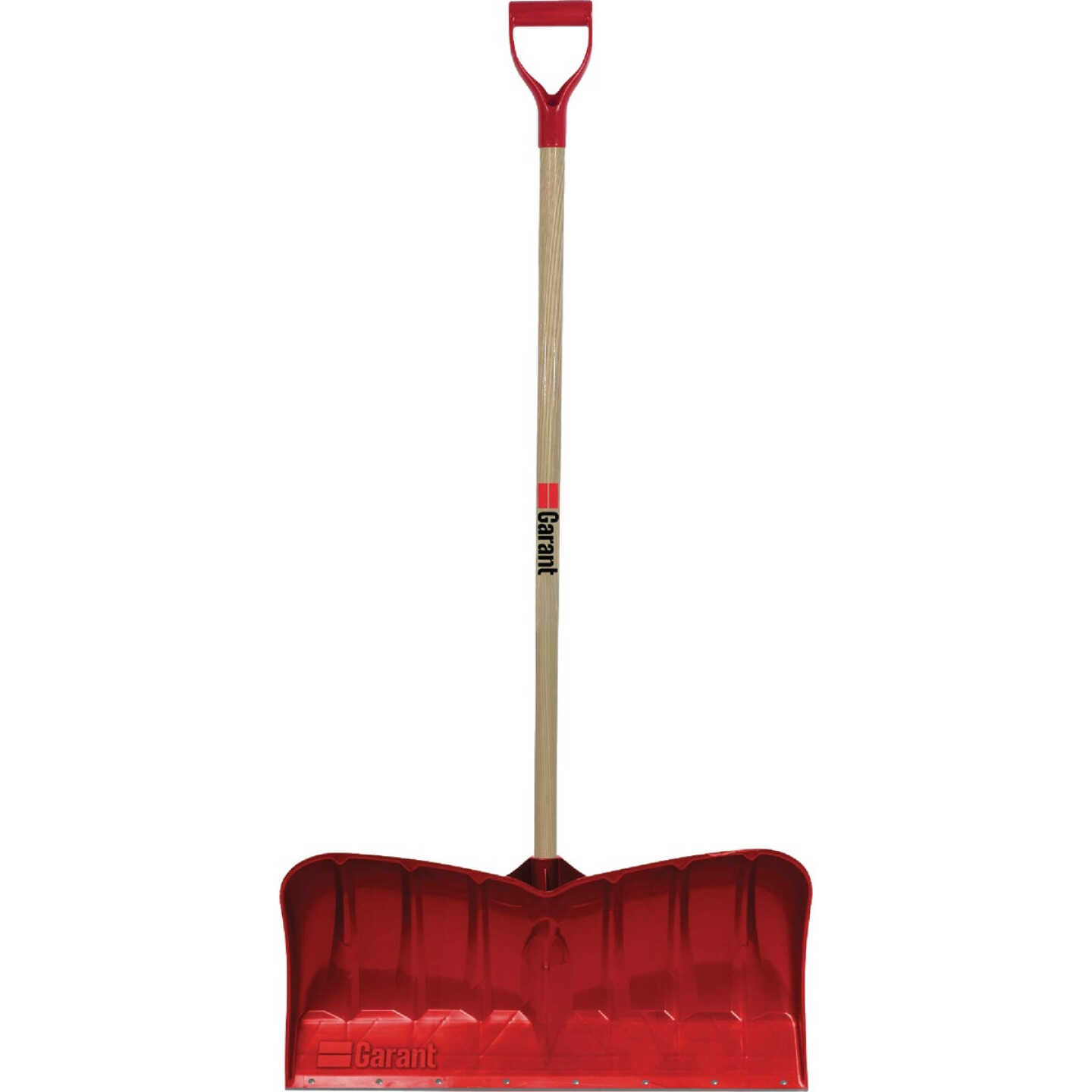 Garant Alpine 26 In. Poly Snow Pusher with 46.25 In. Wood Handle Image 1