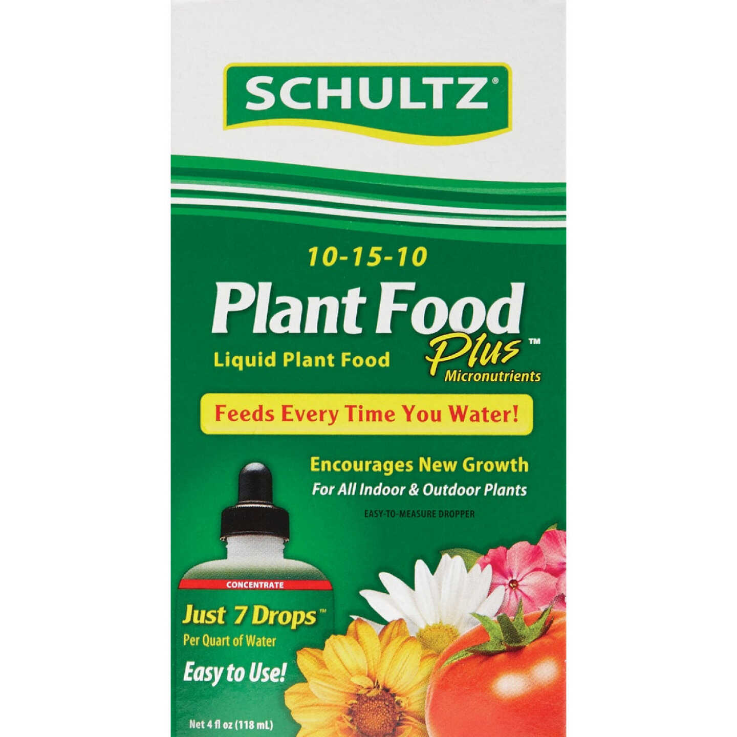 Schultz 4 Oz. Concentrate 10-15-10 Liquid Plant Food Plus Image 2