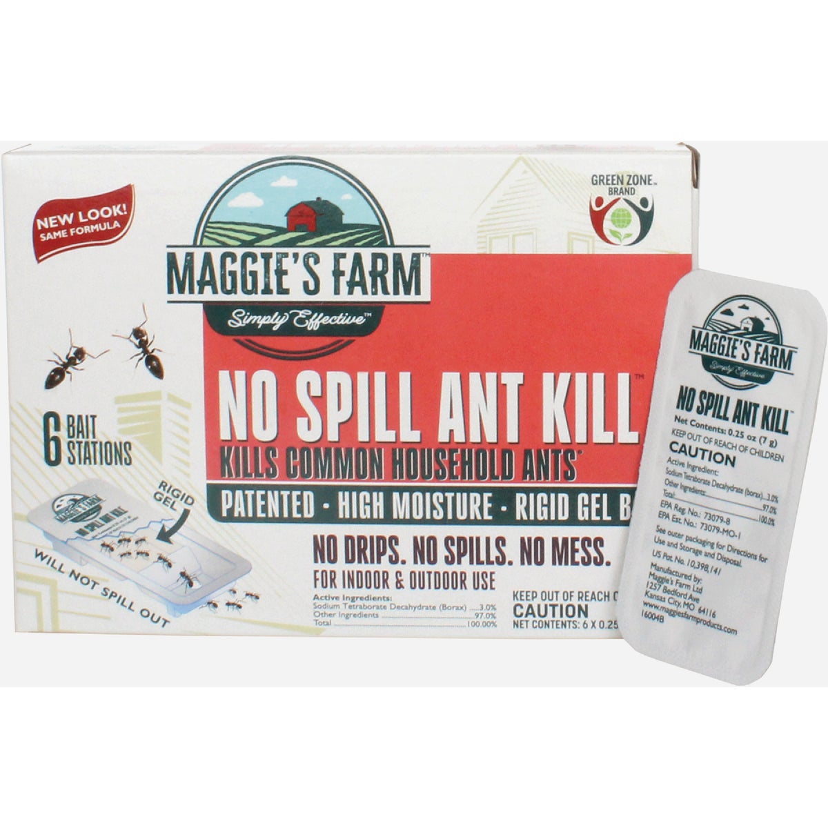 Maggie's Farm 2.4 Oz. Gel Ant Bait Station (6-Pack) Image 2