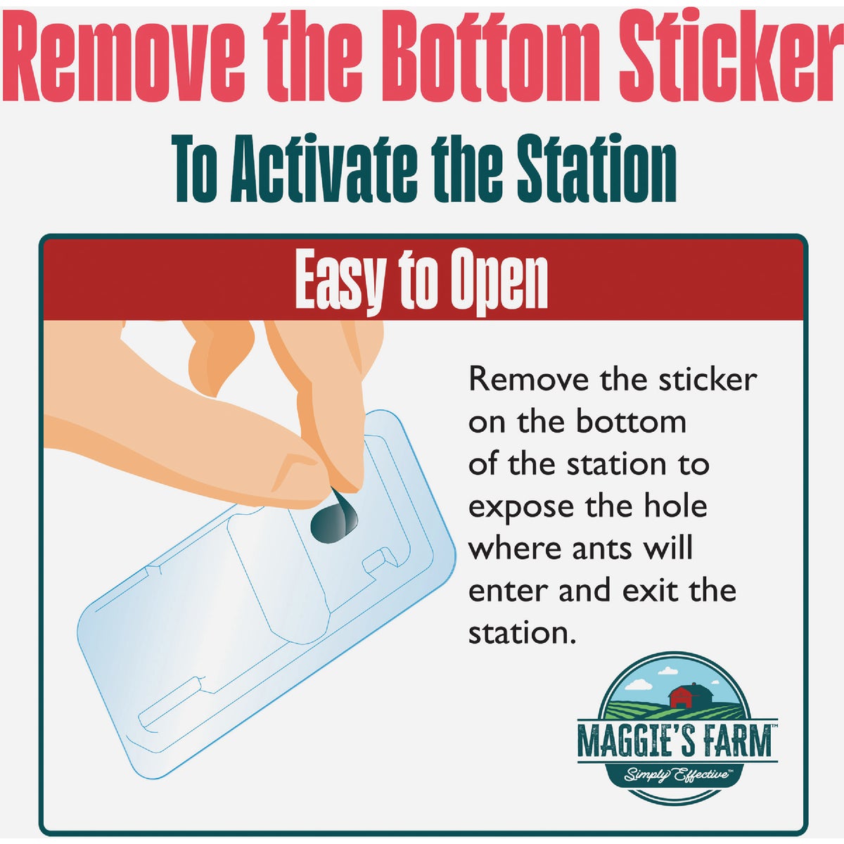 Maggie's Farm 2.4 Oz. Gel Ant Bait Station (6-Pack) Image 4