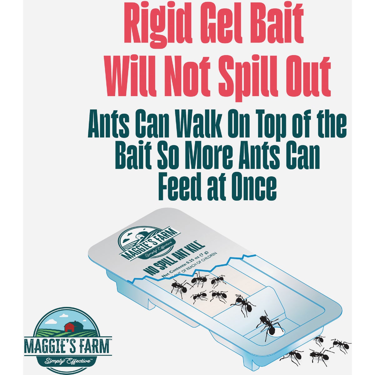 Maggie's Farm 2.4 Oz. Gel Ant Bait Station (6-Pack) Image 5