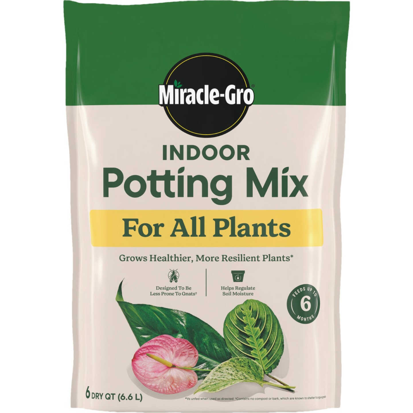 Miracle-Gro 6 Qt. Indoor Potting Mix Image 1