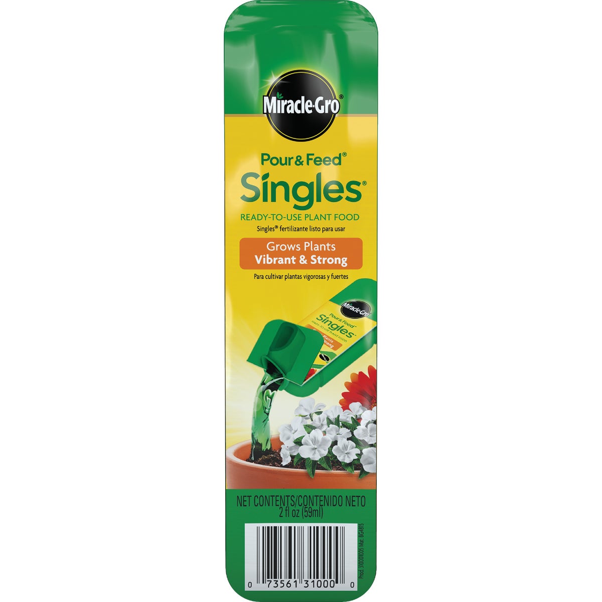 Miracle-Gro Pour & Feed 2 Oz. Ready-To-Use Plant Food Singles