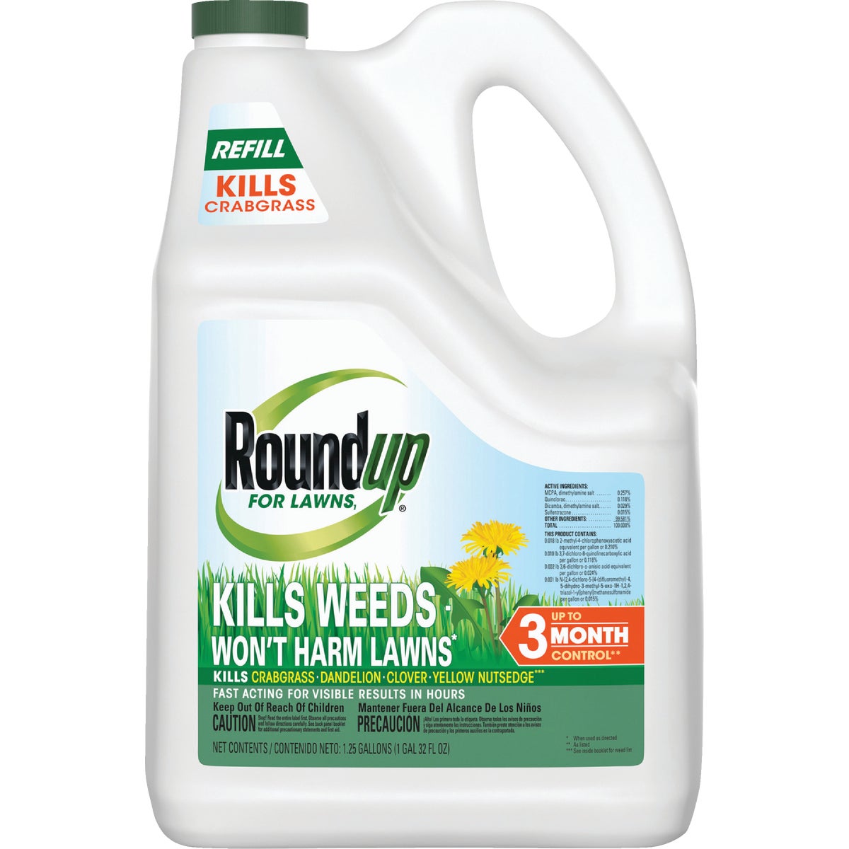Roundup For Lawns 1.25 Gal. Refill Northern Formula Weed Killer