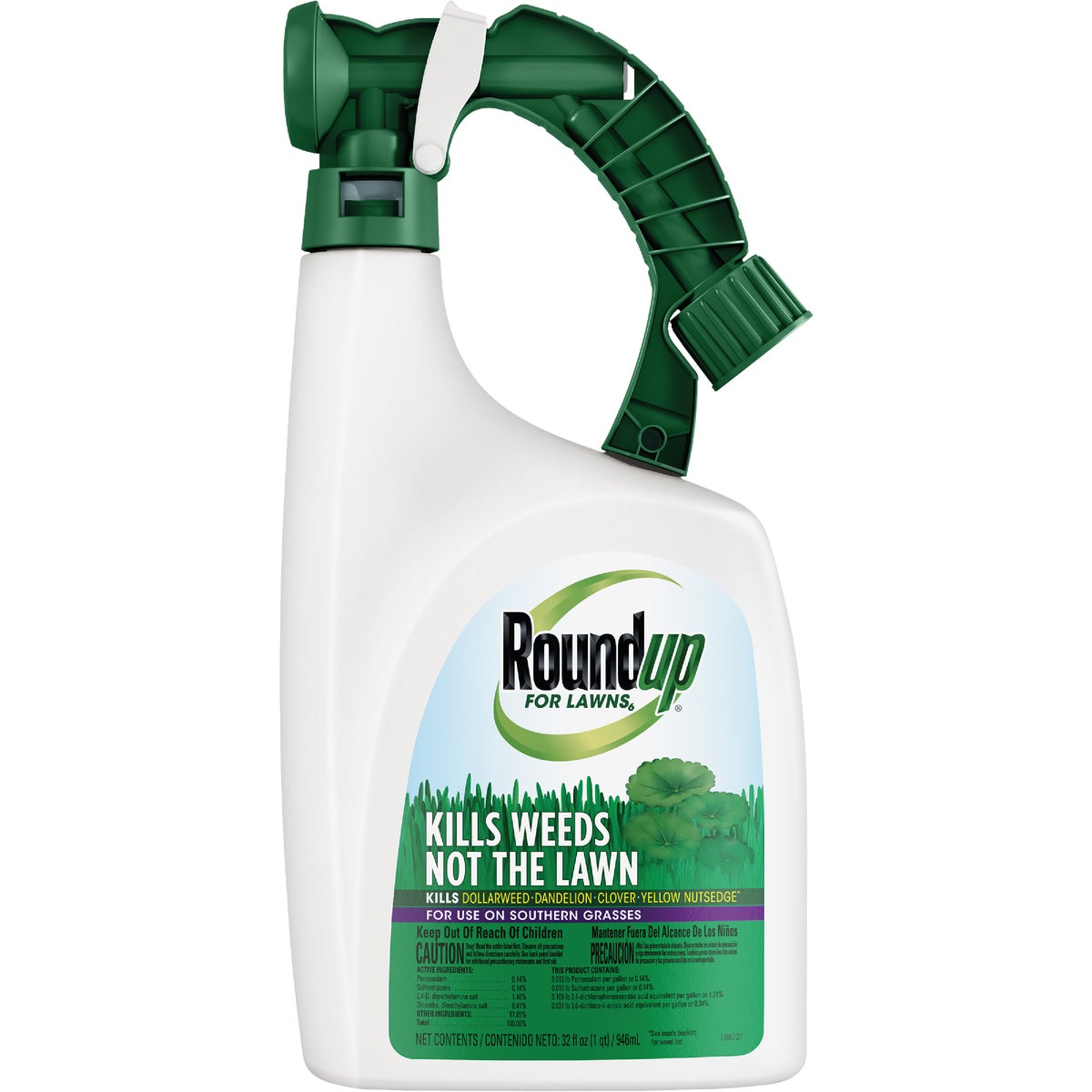 Roundup For Lawns 32 Oz. Spray Southern Formula Weed Killer