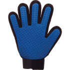 True Touch 2-In-1 Silicone Tip Five Finger Deshedding Pet Glove Image 1