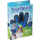 True Touch 2-In-1 Silicone Tip Five Finger Deshedding Pet Glove Image 10