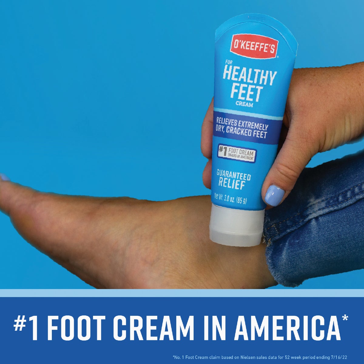 O'Keeffe's Healthy Feet 3 Oz. Tube Cream Lotion Image 2