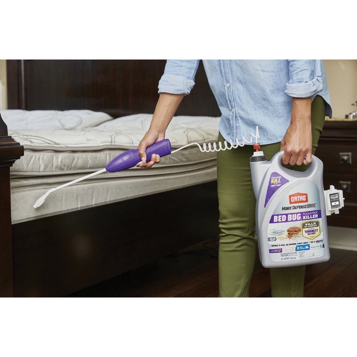 Ortho Home Defense 1 Gal. Bed Bug, Flea & Tick Killer Image 2