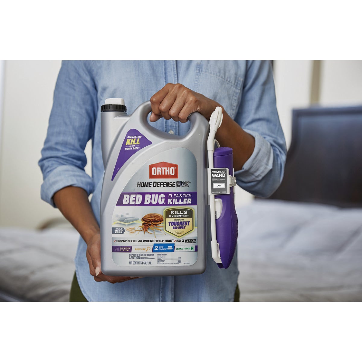 Ortho Home Defense 1 Gal. Bed Bug, Flea & Tick Killer Image 4