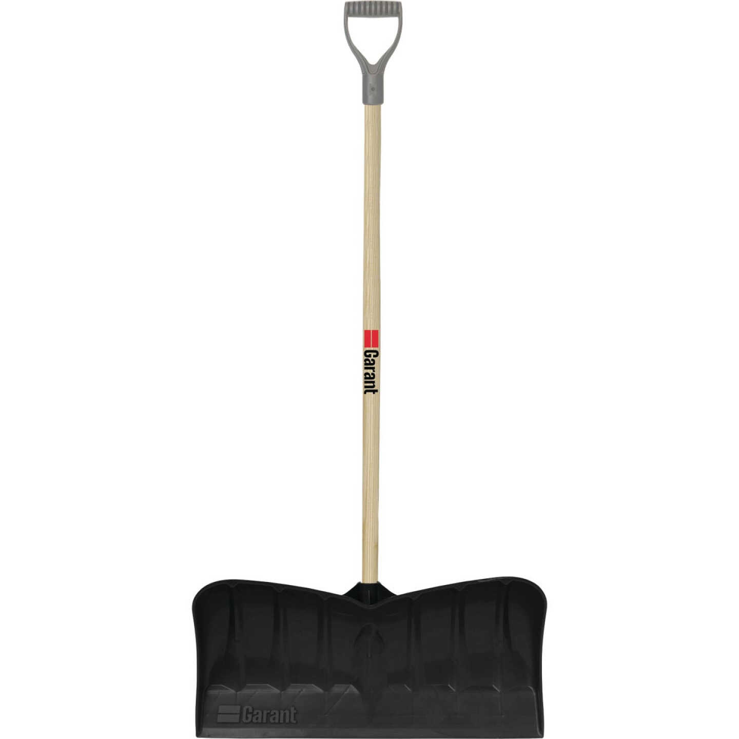 Garant Nordic 26 In. Poly Snow Pusher with 46.25 In. Wood Handle Image 1