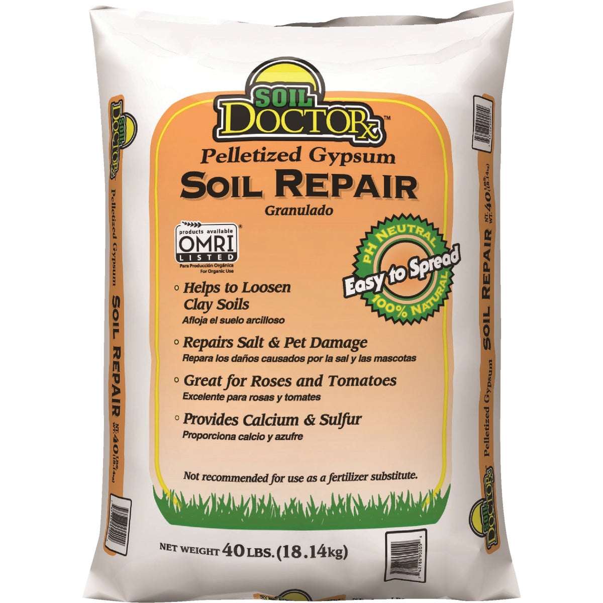 Soil Doctor 40 Lb. 1000 Sq. Ft. Coverage Gypsum