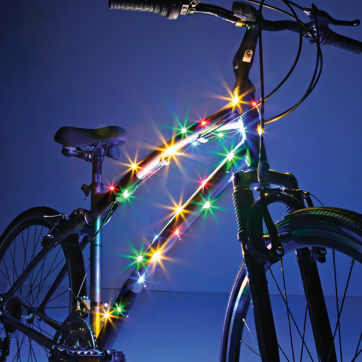 Cosmicbrightz LED Multi-Color Bicycle Light Image 3