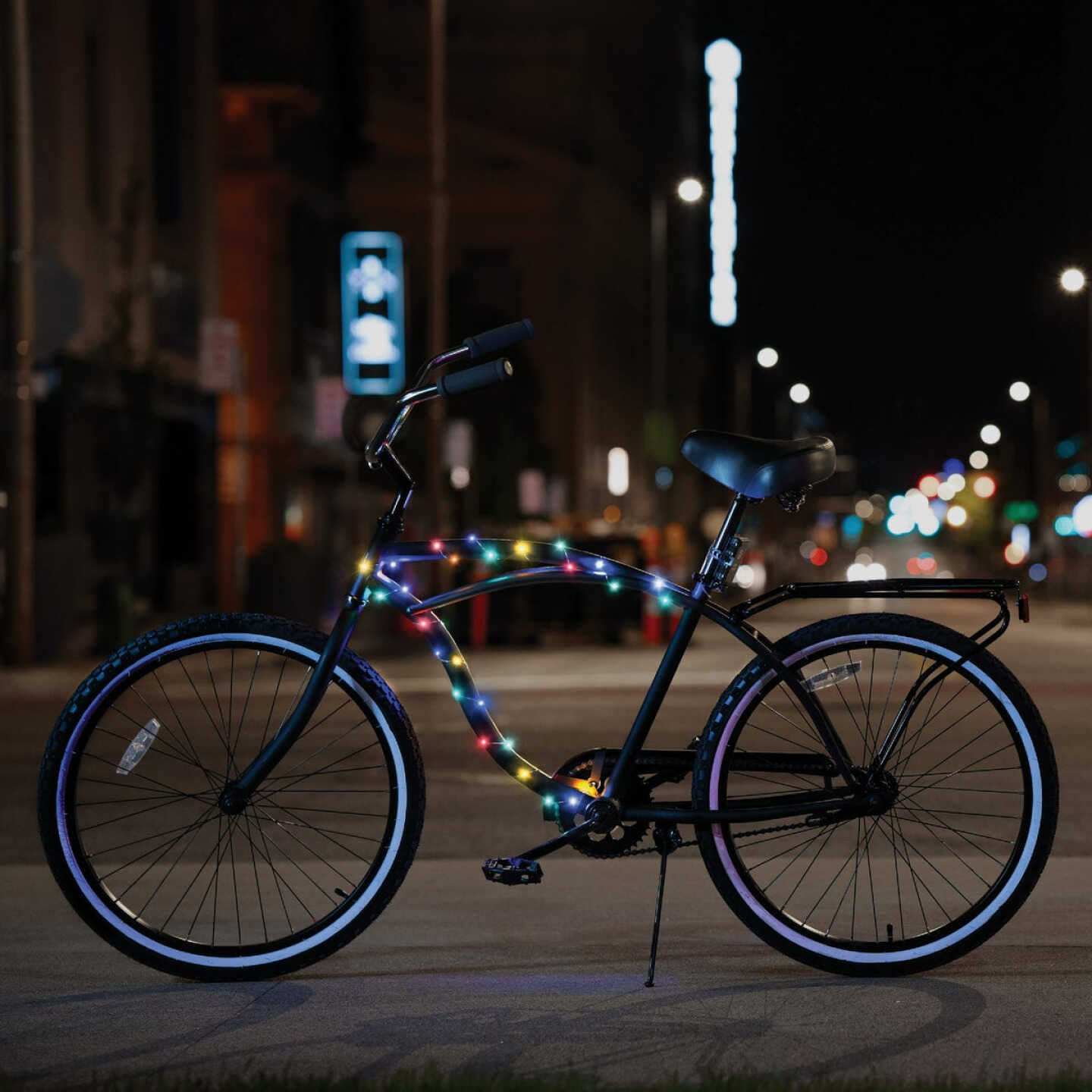 Cosmicbrightz LED Multi-Color Bicycle Light Image 4