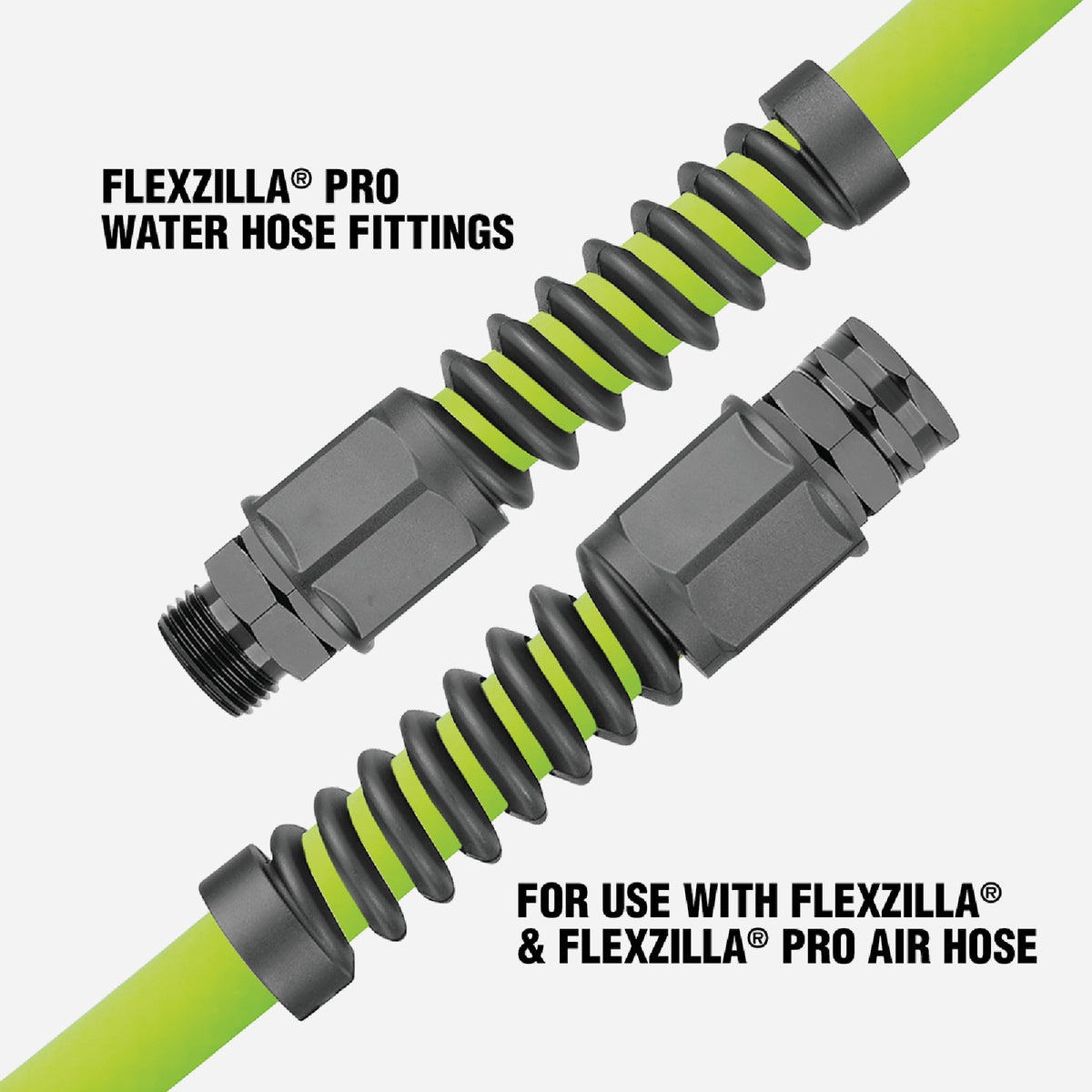Flexzilla Pro 5/8 In. Barb 3/4 In. Male GHT Plastic Reusable End Hose Coupling Image 4
