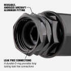 Flexzilla Pro 5/8 In. Barb 3/4 In. Male GHT Plastic Reusable End Hose Coupling Image 2
