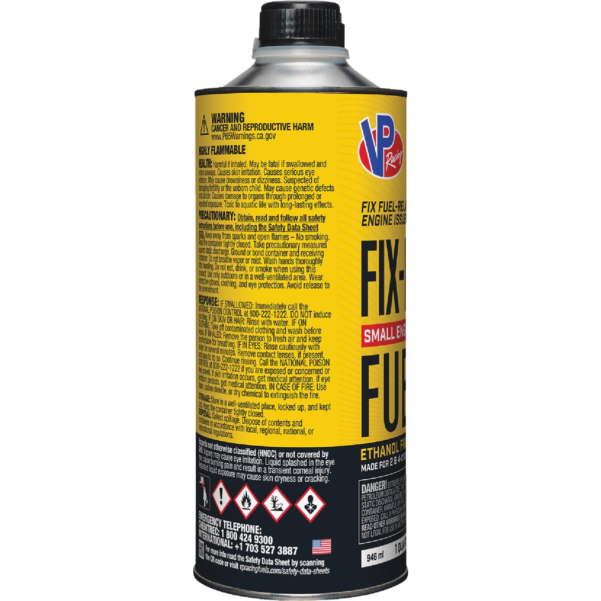 VP Racing Fuels 32 Oz. Fix-It Fuel System Cleaner with Mechanic In-a-Bottle Image 3