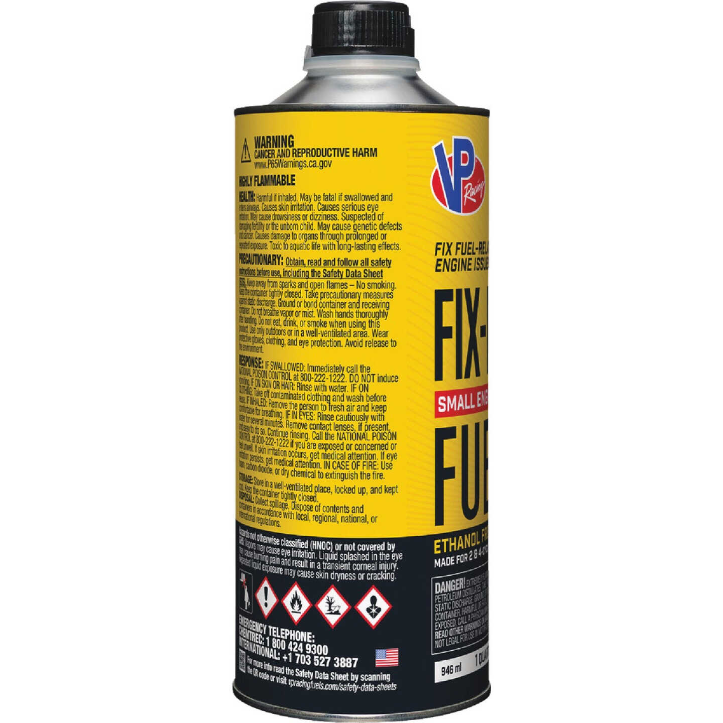 VP Racing Fuels 32 Oz. Fix-It Fuel System Cleaner with Mechanic In-a-Bottle Image 3