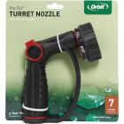 Orbit Pro Flo 7-Pattern Thumb Control Nozzle, Black Image 2