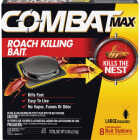 Combat Max 0.49 Oz. Solid Large Roach Bait Station (8-Pack) Image 1