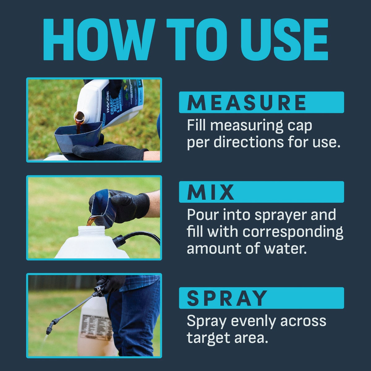 Image 24 Oz. Concentrate Crabgrass Nutsedge Lawn Weed Killer Image 4