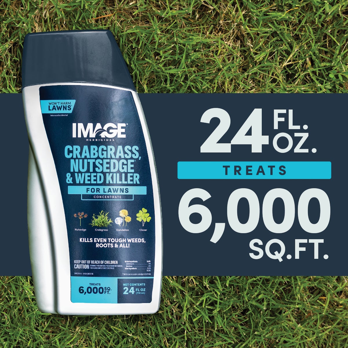 Image 24 Oz. Concentrate Crabgrass Nutsedge Lawn Weed Killer Image 5